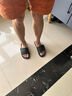 阿卡啦拖鞋男夏時(shí)尚外穿防滑耐磨一字拖潮2025新款個(gè)性厚底沙灘度假涼拖 511/黑色 41 曬單實(shí)拍圖