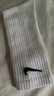 耐克（NIKE）官方速干中筒訓練襪(3雙)秋季支撐柔軟舒適SX7676 100白/(黑) XL 曬單實(shí)拍圖