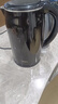 美的（Midea）電水壺電熱水壺304不銹鋼家用雙層防燙燒水壺 1.7L大容量熱水壺內(nèi)膽易潔開(kāi)水壺煮茶壺 國(guó)家補(bǔ)貼 1.7L 【雙層防燙】SH17M301c 曬單實(shí)拍圖