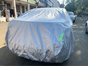 寶馬車衣全車罩X5系530li X1系X3系320li X6系X7系汽車防曬防雨罩 常規(guī)款銀色（下單留言車型年份） 寶馬X3 曬單實拍圖