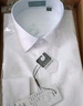 杉杉（FIRS）【200支DP免燙】【全身裝襯】高端商務(wù)短袖襯衫男 白色（短） 42  曬單實(shí)拍圖