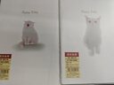 四方伙伴B5藝術(shù)油畫(huà)風(fēng)膠套筆記本A5軟面學(xué)生用日記本子加厚大本考研記事本 B5青春版膠套96張-國風(fēng)小貓 單本裝-封面隨機（拍四本封面不重復） 曬單實(shí)拍圖
