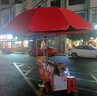 古朵大號擺攤傘戶外傘防曬傘印字超大雨傘海邊防風(fēng)廠家直銷遮陽傘 2.6米紅藍/加密氣模布 曬單實拍圖