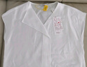 伊芙麗（eifini）【獨家專供】天絲錦精致氣質感荷葉蕾絲花邊設計小上衣 米白 S 曬單實拍圖