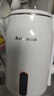 志高（CHIGO）燒水壺電熱水壺電水壺雙層防燙1.8L大容量家用燒水壺304不銹鋼內(nèi)膽大功率快速燒水 ZD18A-708G8 曬單實(shí)拍圖