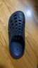 迪卡儂（DECATHLON）游泳男士涼鞋沙灘拖鞋洞洞鞋外穿NABD2159687深藍(lán)色網(wǎng)格款45碼 曬單實拍圖
