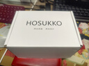 HOSUKKO電話線發(fā)圈女高彈力頭繩無痕發(fā)飾波西米亞系列 椰白/果凍黑L 2個 曬單實拍圖