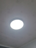 惠普精工三防吸頂燈led超薄簡約圓形陽臺臥室廚衛(wèi)過道燈具23CM白光 曬單實拍圖