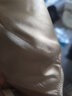金三塔真絲無鋼圈文胸雙面桑蠶絲舒適透氣側(cè)收聚攏三角杯內(nèi)衣女 香檳色 M 曬單實(shí)拍圖