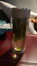 水宜生純鈦玻璃杯雙層防燙抗菌鵝蛋杯便攜抑菌高檔泡茶杯水晶杯子禮盒裝 鈦晶銀【禮盒包裝】 曬單實拍圖