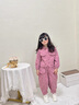 G.DUCKKIDS小黃鴨女童秋裝套裝2025新款洋氣兒童牛仔外套套裝春秋薄款兩件套 粉色 110 建議4~5歲【100-110cm】cm 曬單實拍圖