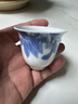 陶溪川新中式景德鎮(zhèn)陶瓷功夫茶具套裝家用客廳辦公會(huì)客蓋碗茶杯公道整套 深林物語(yǔ)6頭茶具套裝 曬單實(shí)拍圖