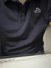 伯希和（Pelliot）戶(hù)外速干polo衫商務(wù)T恤男女速干衣夏季短袖翻領(lǐng)半袖11421507藍L 曬單實(shí)拍圖