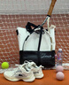 LACOSTE【王一博同款】法國鱷魚女鞋25秋AG-LT23網(wǎng)球鞋|50SFA0006 18C/月光米 41 7.5 曬單實(shí)拍圖