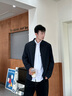 HLA海瀾之家夾克男輕商務(wù)領(lǐng)昂翻領(lǐng)挺括外套男25秋季 藏青78 HWJAW3J050A 3XL 190/104A 推薦181~196斤 曬單實拍圖