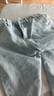 真維斯（JEANSWEST）牛仔褲女夏季薄款高腰闊腿百搭顯瘦直筒拖地褲子女淺藍(lán)薄款M 曬單實(shí)拍圖