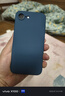靜微蘋果16e手機殼iPhone16e新款保護套液態(tài)硅膠2025十六E鏡頭全包軟殼iPhone防摔外殼5G簡約純色男女 【午夜藍】單殼 曬單實拍圖