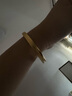 千葉珠寶黃金足金古法手鐲六六大順簡約款5G工藝送女友計價情人節(jié)禮物 黃金手鐲/金重約20g/含工費(fèi) 5.4cm/支持多退少補(bǔ) 曬單實(shí)拍圖