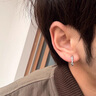 BJYL莫比烏斯無(wú)痛耳夾男士無(wú)耳洞螺絲耳環(huán)痞帥高級(jí)感免打孔耳釘耳飾男 莫比烏斯耳夾【單只】 曬單實(shí)拍圖