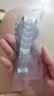 男士時尚商務手表三針數(shù)字刻度表盤潮流鋼帶青少年腕表石英表 白色【手表+送調(diào)表器】 曬單實拍圖