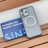 SINEX【相機按鍵全包】iphone16promax手機殼蘋果14防摔iPhone15promax保護套帶支架磁吸全包支點殼13 【全透明】新升級軍工防摔丨內置緩沖氣囊丨旋轉支架 iPhone 16 曬單實拍圖
