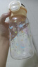 春季高顏值塑料水杯防摔耐高溫吸管杯子雙飲大容量學(xué)生男女 黃色 530ml 1個(gè) 曬單實(shí)拍圖
