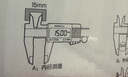 得力（deli）數(shù)顯卡尺碳纖維電子游標(biāo)卡尺高精度內(nèi)外徑家用文玩古玩珠寶測(cè)量 曬單實(shí)拍圖