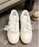 阿迪達(dá)斯 （adidas）FORUM低幫籃球鞋板鞋小白鞋男女阿迪達(dá)斯官方三葉草 米白色 41.5 曬單實(shí)拍圖