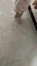 泰蘭尼斯男童鞋子嬰兒學(xué)步鞋夏季新款女童透氣兒童包頭寶寶鞋涼鞋 米白 18 適合腳長12.0cm 曬單實拍圖