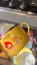 樂(lè)扣樂(lè)扣（LOCK&LOCK）輔食碗兒童餐具進(jìn)口不銹鋼小學(xué)生卡通雙手柄湯碗寶寶大碗650ml 曬單實(shí)拍圖