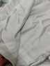 雅棉 床上四件套A類60支天絲涼感絲滑裸睡床單被套床品套件【清新綠+淺灰】1.8米 曬單實拍圖