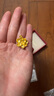 謝瑞麟（TSL） 黃金吊墜玉蘭花系列結(jié)婚婚嫁足金吊墜不含鏈條女款XJ453 2.15g 計價類(含工費500元) 曬單實拍圖