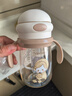 英氏（YEEHOO）兒童牛奶杯寶寶奶瓶學飲杯嬰幼兒園上學專用喝水直飲吸管水杯 曬單實拍圖