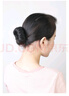 赫樸丸子頭盤(pán)發(fā)器母親節3個(gè)裝懶人卷發(fā)棒花苞頭法式卷發(fā)寶發(fā)飾圈扎發(fā) 曬單實(shí)拍圖