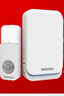岡祈（Gangqi）電池款門鈴無線家用電子迎賓器無需插電遠(yuǎn)距離老人呼叫門鈴一拖一 曬單實拍圖