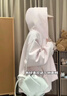 LDBE韓系甜美開衫kitty連帽衛(wèi)衣女春秋2025新款寬松慵懶風上衣外套潮 粉色 L 【110-125斤】 曬單實拍圖