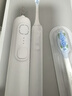 小米（MI）米家聲波掃振電動(dòng)牙刷家用雙倍擺角智能漏刷提醒180天續(xù)航禮物推薦三種模式 小米掃振電動(dòng)牙刷 白色 曬單實(shí)拍圖
