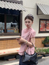 金利來(lái)秋季新款單肩包百搭腋下包通勤斜挎包hobo女包送媽媽女朋友禮物 黑色 曬單實(shí)拍圖