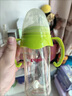 光多拉直飲吸管奶嘴奶瓶配件通用離乳11字孔學(xué)飲嘴重力球適合貝親好孩子 曬單實(shí)拍圖