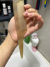 兒童梳子女孩不傷頭皮防靜電黃牛角梳長發(fā)編盤挑發(fā)寶寶不傷發(fā)梳72 [推薦]18cm-尖齒-黃牛角梳 曬單實拍圖