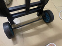 維諾亞折疊行李車載重王手拉車搬運車拖車便攜拉貨車拉桿車小拉車手推車 加大加厚橡膠輪+滿焊+3繩 曬單實拍圖