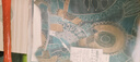 簡當(dāng)（JIANDANG）大碼女裝夏季V領(lǐng)薄寬松文藝度假風(fēng)沙灘裙復(fù)古遮肉連衣裙5850 藍(lán)色 大碼均碼【130-200斤】 曬單實拍圖