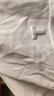 拇指白小T短袖polo衫男士春夏透氣商務(wù)休閑翻領(lǐng)白小丅 皓白 XL  曬單實(shí)拍圖