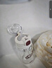 PLPC玻璃吸管杯成人孕產(chǎn)婦專用躺著喝水杯女糖耐熱帶刻度學(xué)生飲用杯子 【送重力球吸管+提手】紅色 480ml 曬單實(shí)拍圖