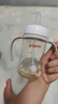 貝親（Pigeon）自然離乳 PPSU重力球吸管雙把手奶瓶 240mL  6月+ AA252 曬單實(shí)拍圖