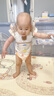JCZS德國寶寶學(xué)步帶嬰幼兒童夏季防摔小孩學(xué)站神器走路防勒嬰兒牽引繩 【升級材質(zhì)】灰色(腋下加厚親膚 曬單實(shí)拍圖