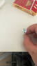 鹿瑪翡翠吊墜老坑冰種多圈手鏈翡翠A貨手串直徑約6mm 曬單實(shí)拍圖
