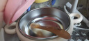 COOKSS嬰兒輔食碗恒溫注水保溫碗316不銹鋼寶寶嬰幼兒吃飯兒童餐具淺藍 曬單實(shí)拍圖