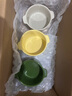 無印良品（MUJI） 炻瓷 雙耳烤碗 微波爐烤箱用烤盤餐具 空氣炸鍋用 淺黃色 15.8cm 曬單實拍圖