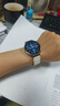 watchbond適用華為gt6/gt5表帶女款41mm手表gt5pro表帶42mm仿陶瓷oppo watch x2mini女士gt4白色透氣18mm 曬單實(shí)拍圖